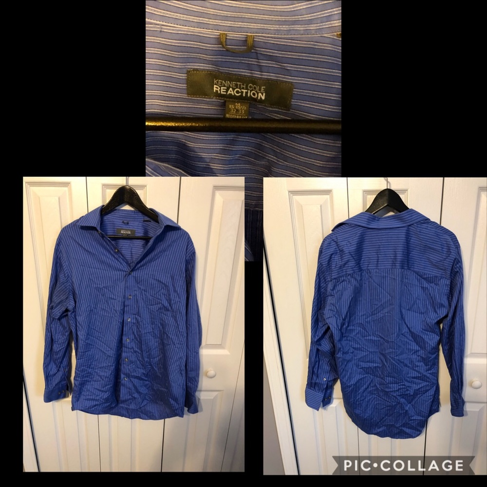 Dark Blue button down